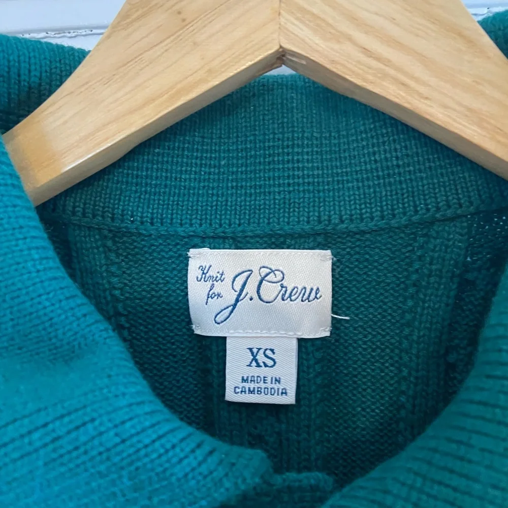 J. Crew Cable knit short sleeve sweater